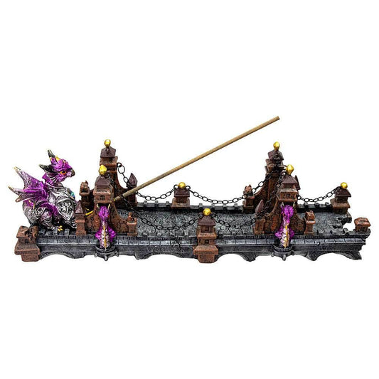 Dragon on Bridge Incense Burner - 