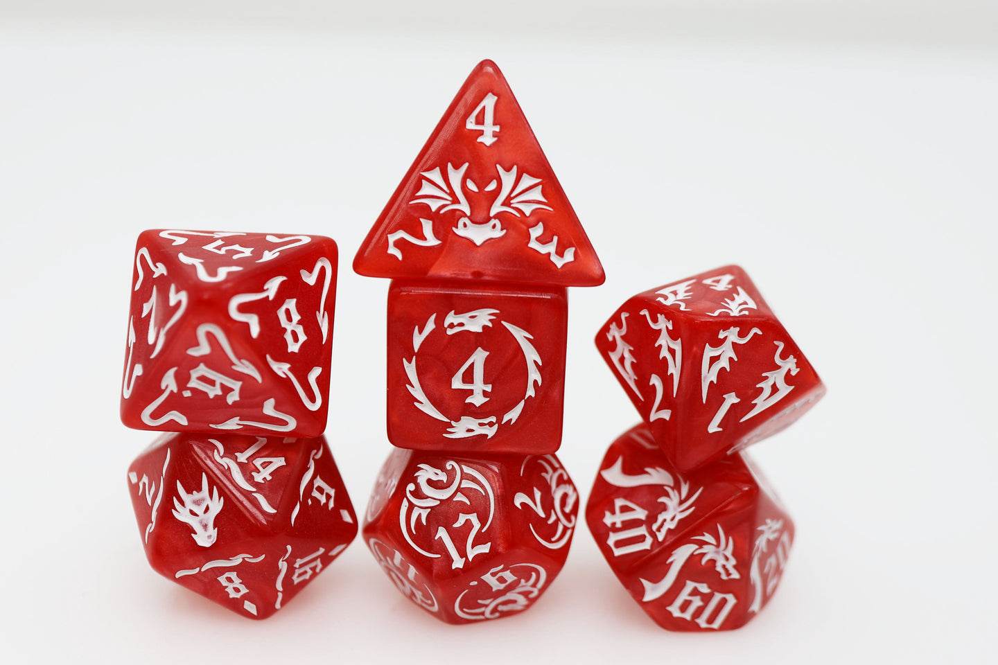Drake's Flight: Inferno RPG Dice Set - 