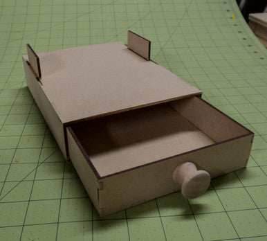 Drawer Add-On For Paint Brush and Glue Rack - 