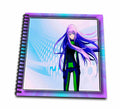 3dRose Susan Brown Designs General Themes - Futuristic Anime - Drawing Books (db_28777) - Drawing Book 8 x 8 inch