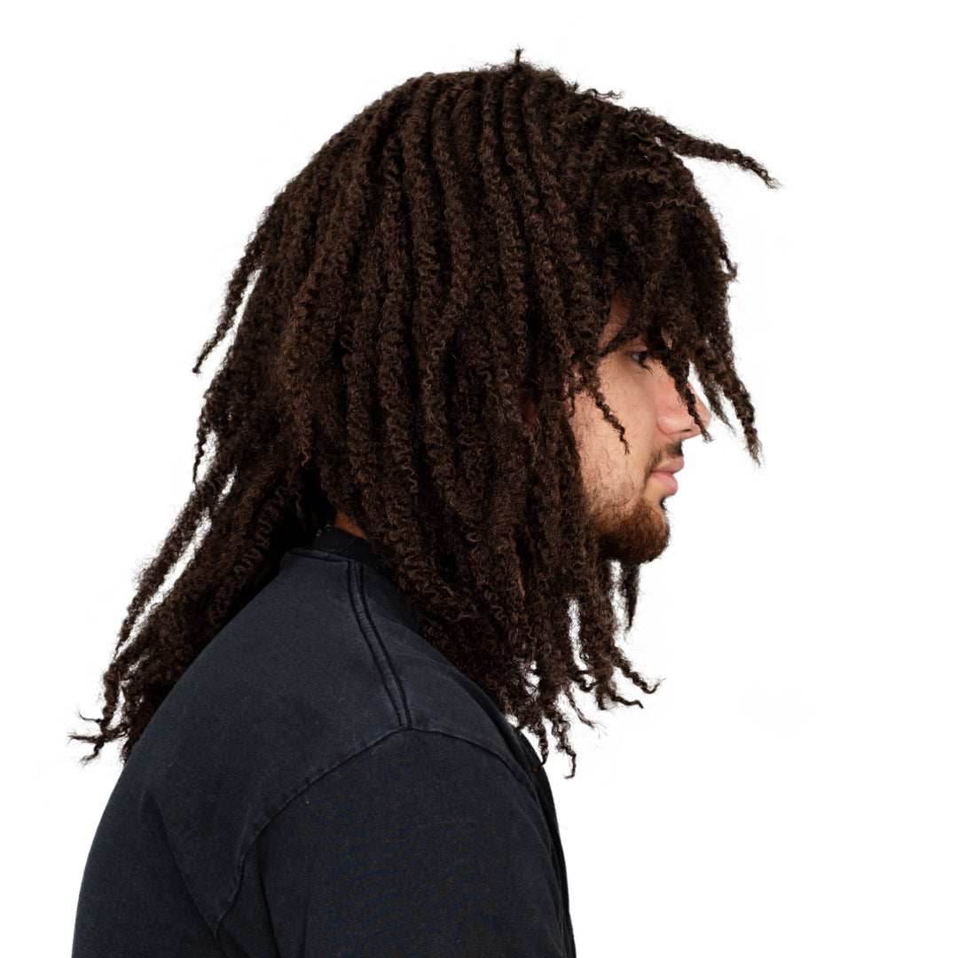 Dreadlocks Dreads Dreadlock Caveman Surfer Dude Rasta Wig - Blonde