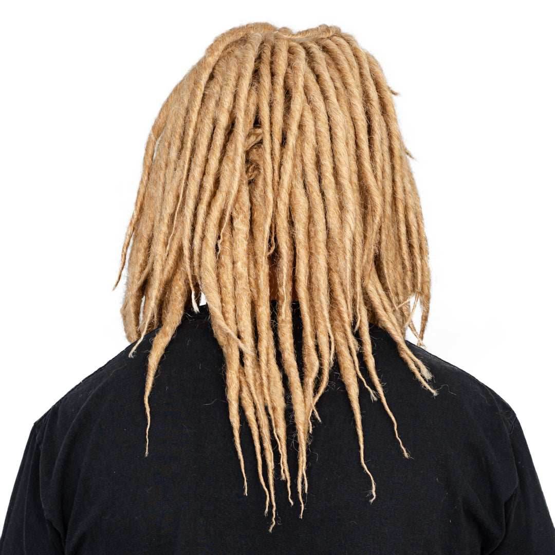 Dreadlocks Dreads Dreadlock Caveman Surfer Dude Rasta Wig - Blonde
