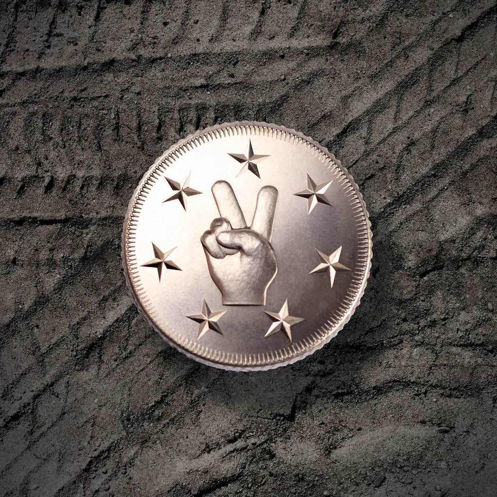 Rugged Lucky Duck Coin in Bronze - Coin