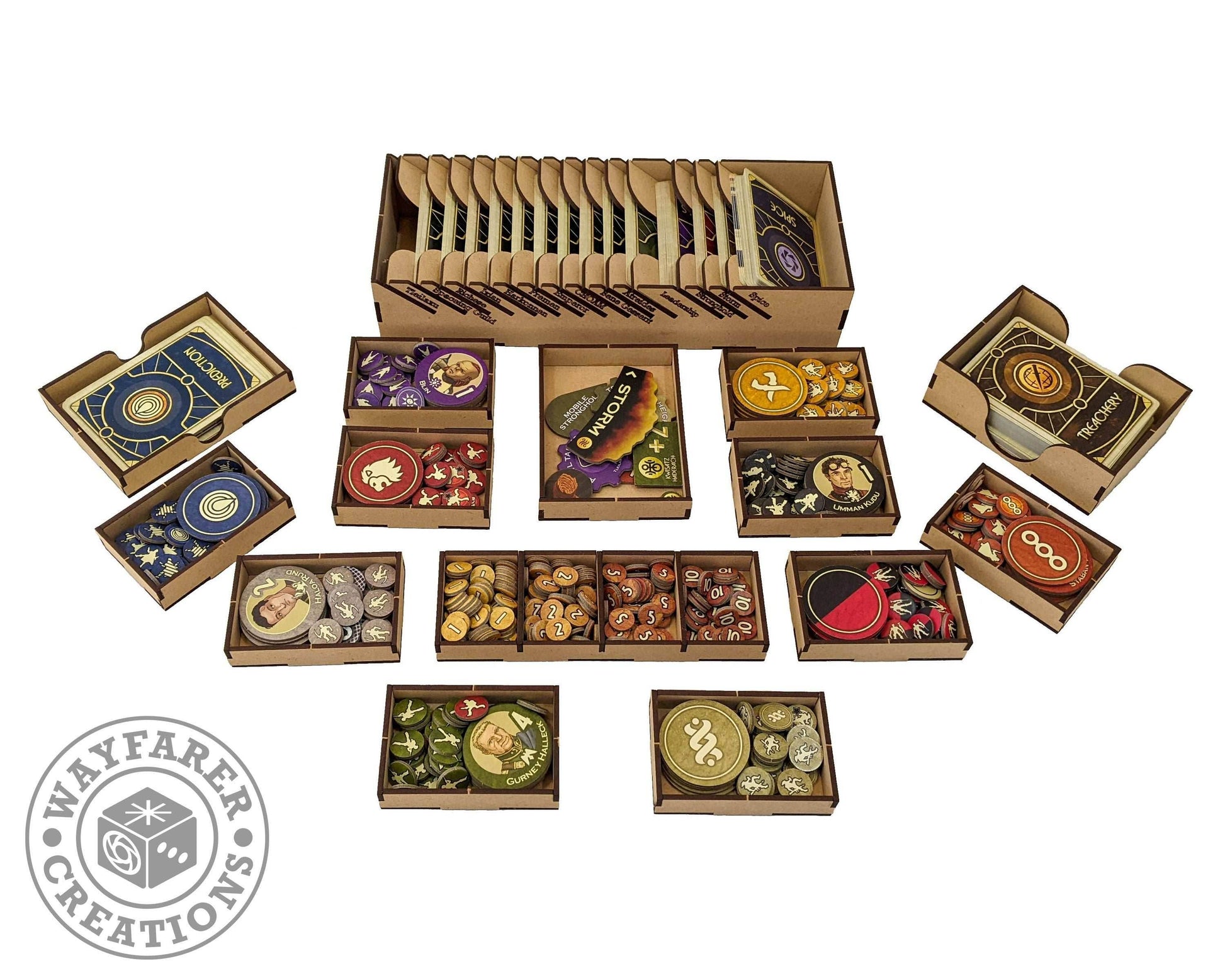 Dune Board Game Organizer Insert - 