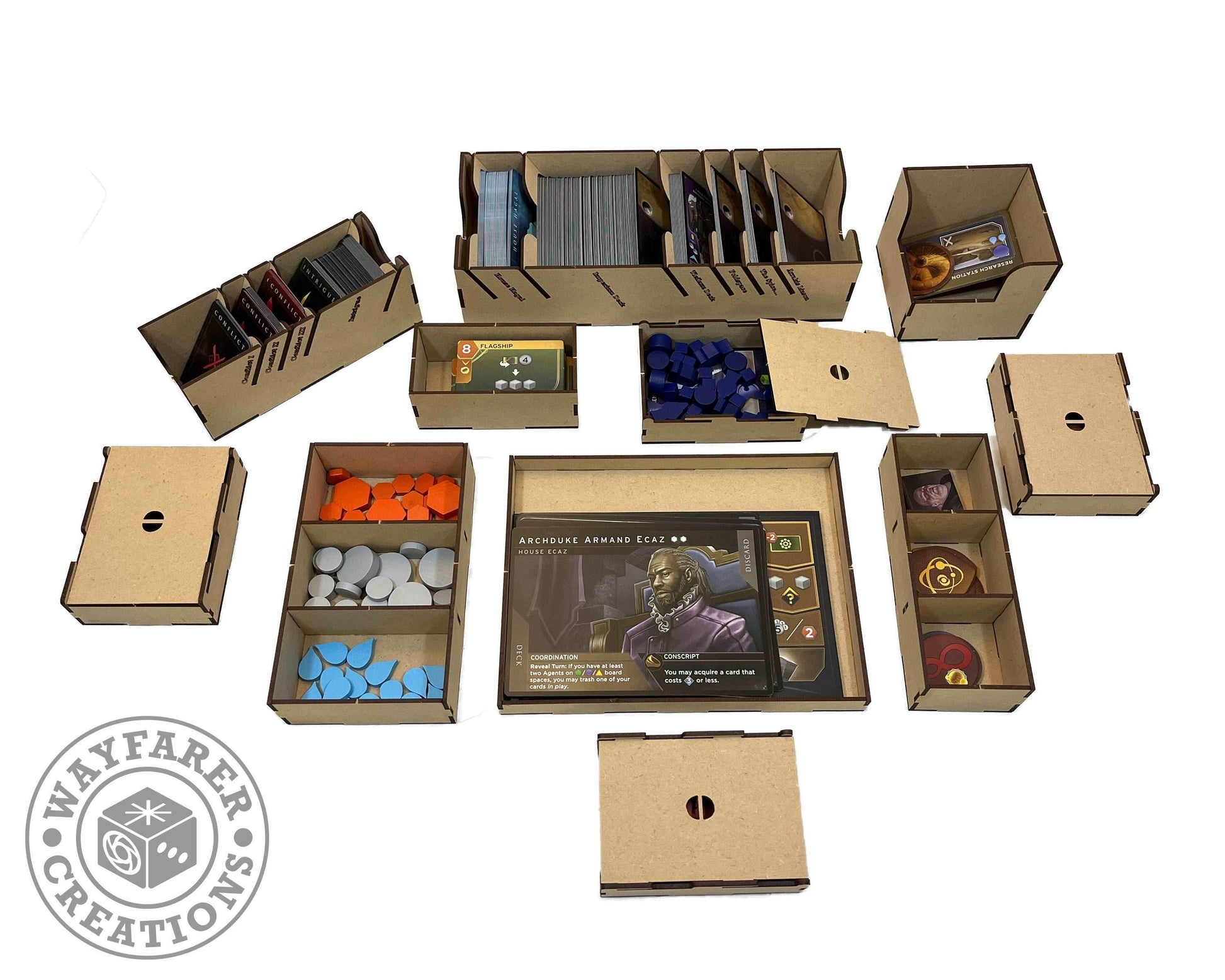 Dune Imperium Board Game Organizer Insert - 