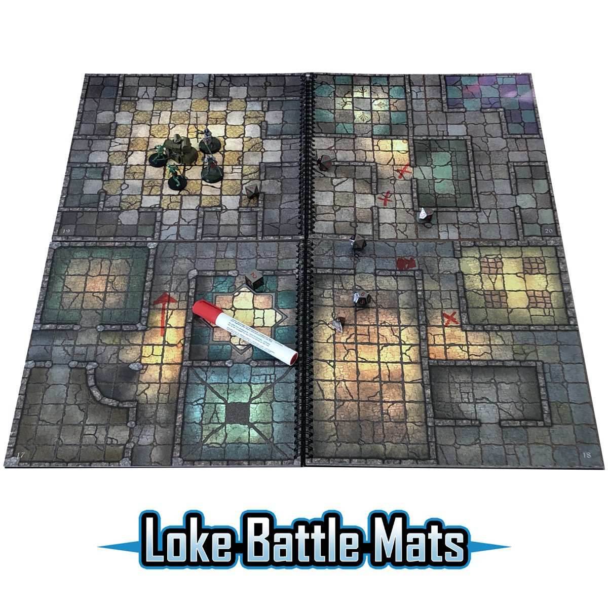 Books of Battle Mats: The Dungeon - 