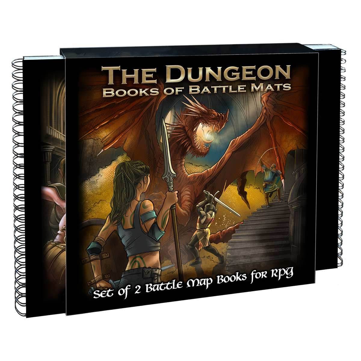 Books of Battle Mats: The Dungeon - 