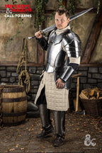 Dungeons & Dragons Steel Pauldrons polished