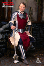 Dungeons & Dragons Steel Greaves polished