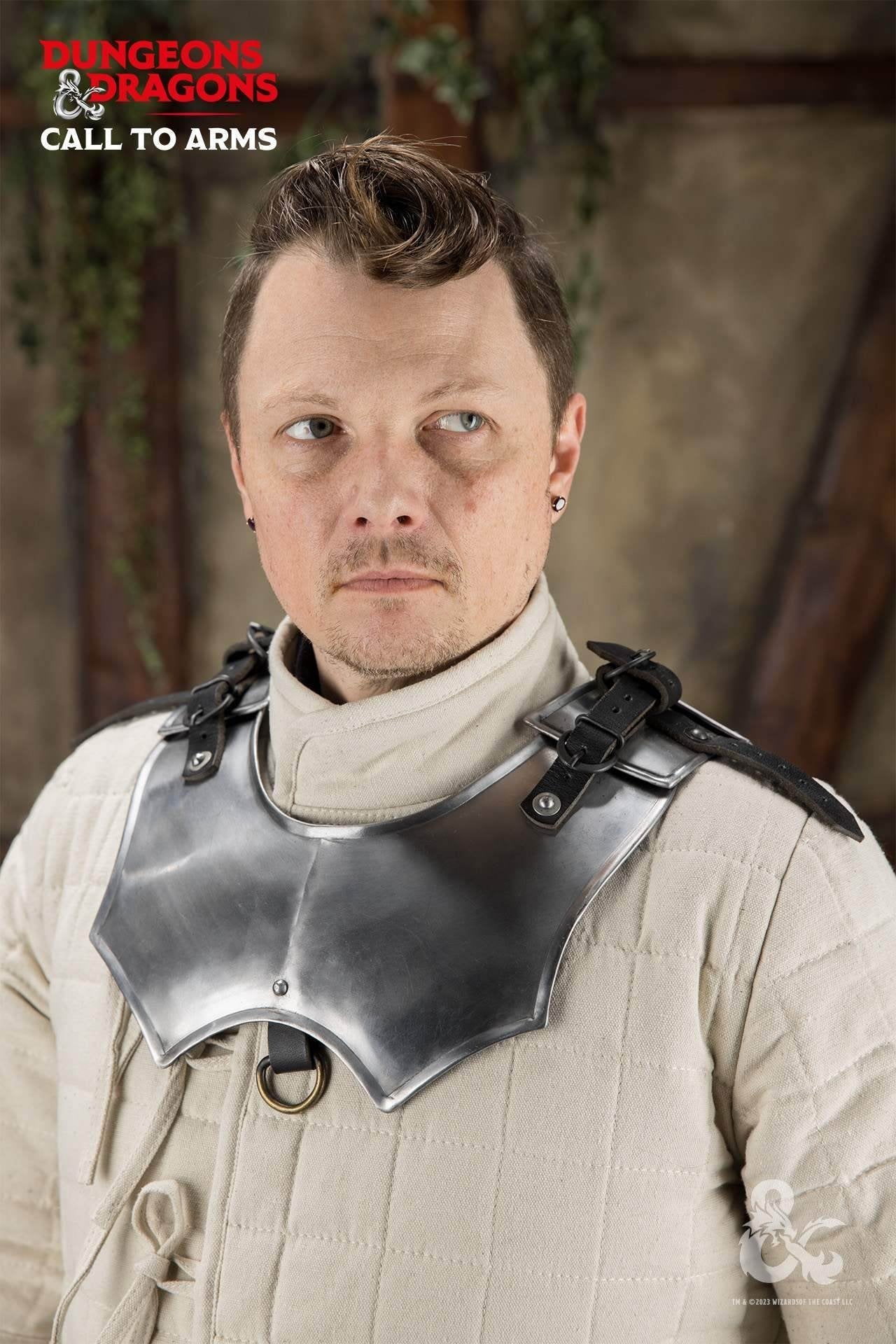 Dungeons & Dragons Steel Gorget polished