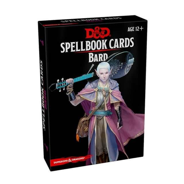 D&D Spellbook Cards: Bard - 