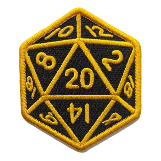 Dungeons & Dragons 20 Sided Die Patch - 
