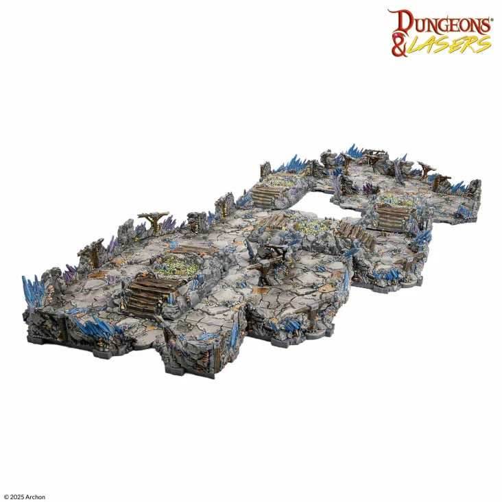 Dungeons & Lasers: Deep Mines Pre-Painted - 