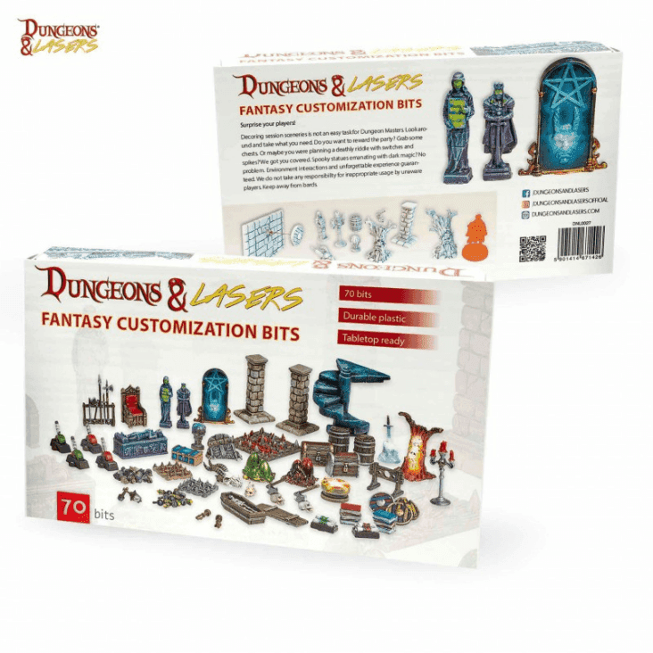 Dungeons & Lasers: Fantasy Customization Bits - 