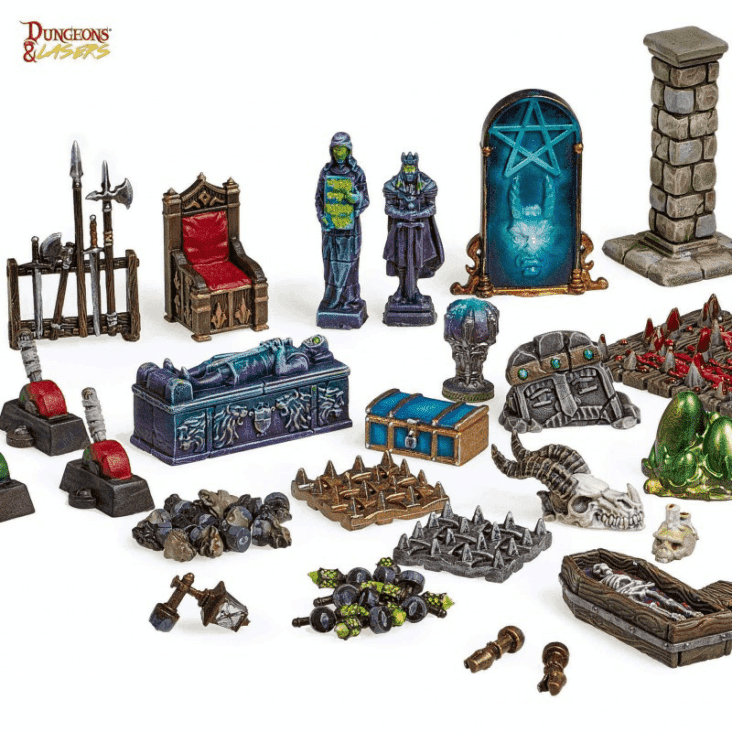 Dungeons & Lasers: Fantasy Customization Bits - 