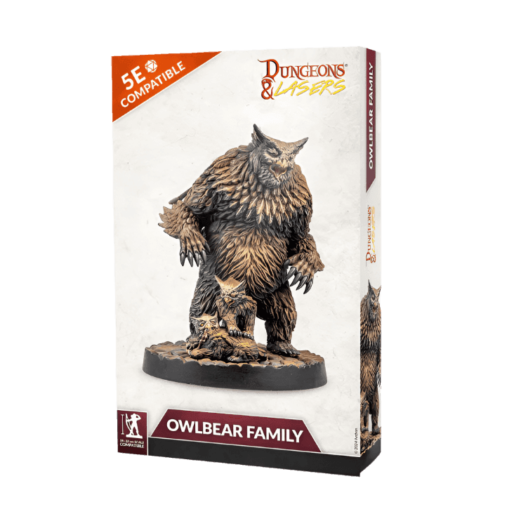 Dungeons & Lasers: Owlbear Family - 