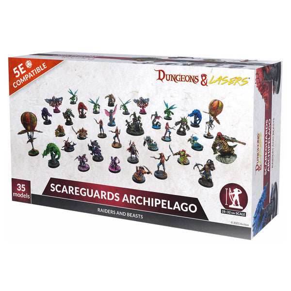 Dungeons & Lasers: Raiders And Beasts Of Scareguards Archipelago - 
