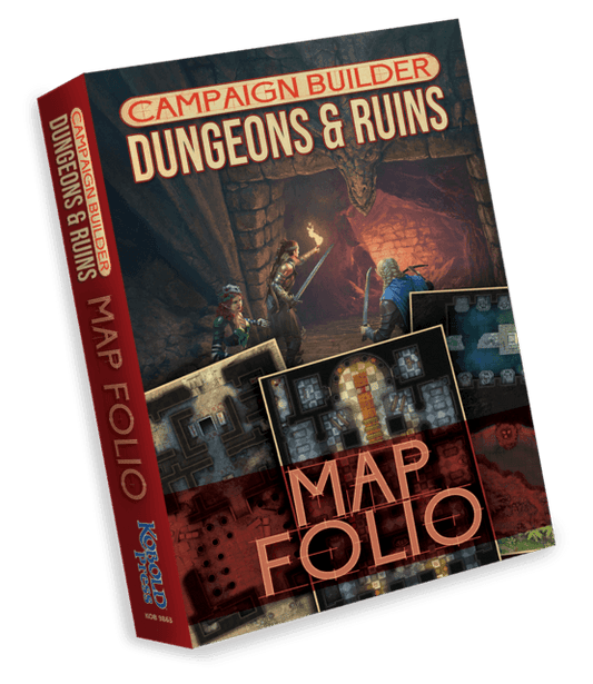 Campaign Builder - Dungeons & Ruins Map Folio - 