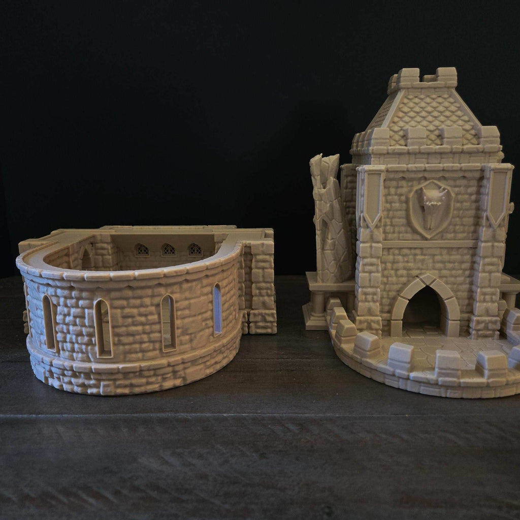 Dwarven Large DND Dice Tower - 