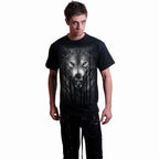 FOREST WOLF - T-Shirt Black