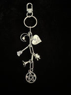Witchy Bag Charm Keychain