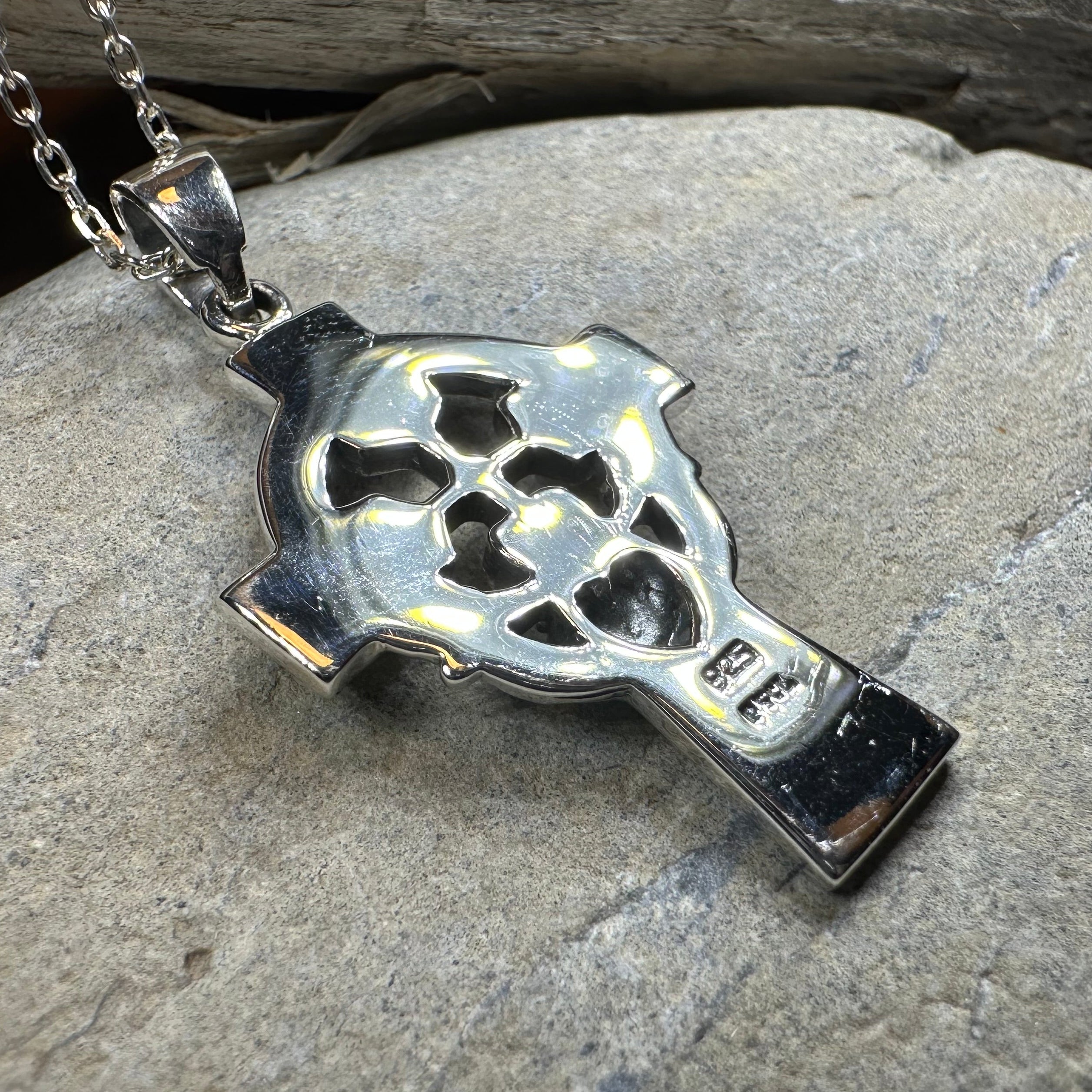 Galway Claddagh Cross Necklace