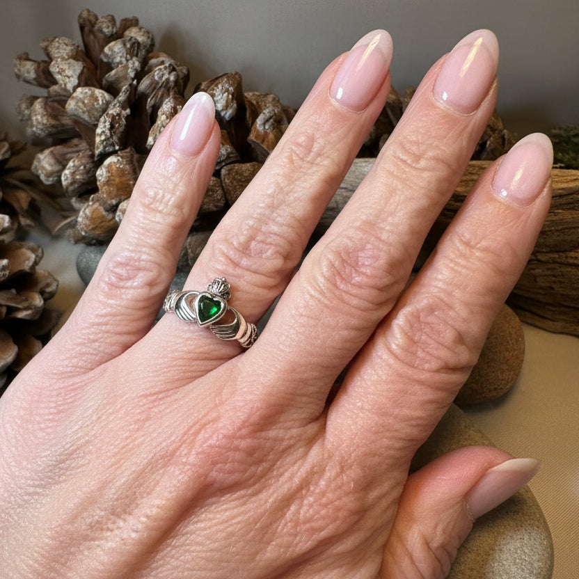 Claddagh Trinity Knot Ring