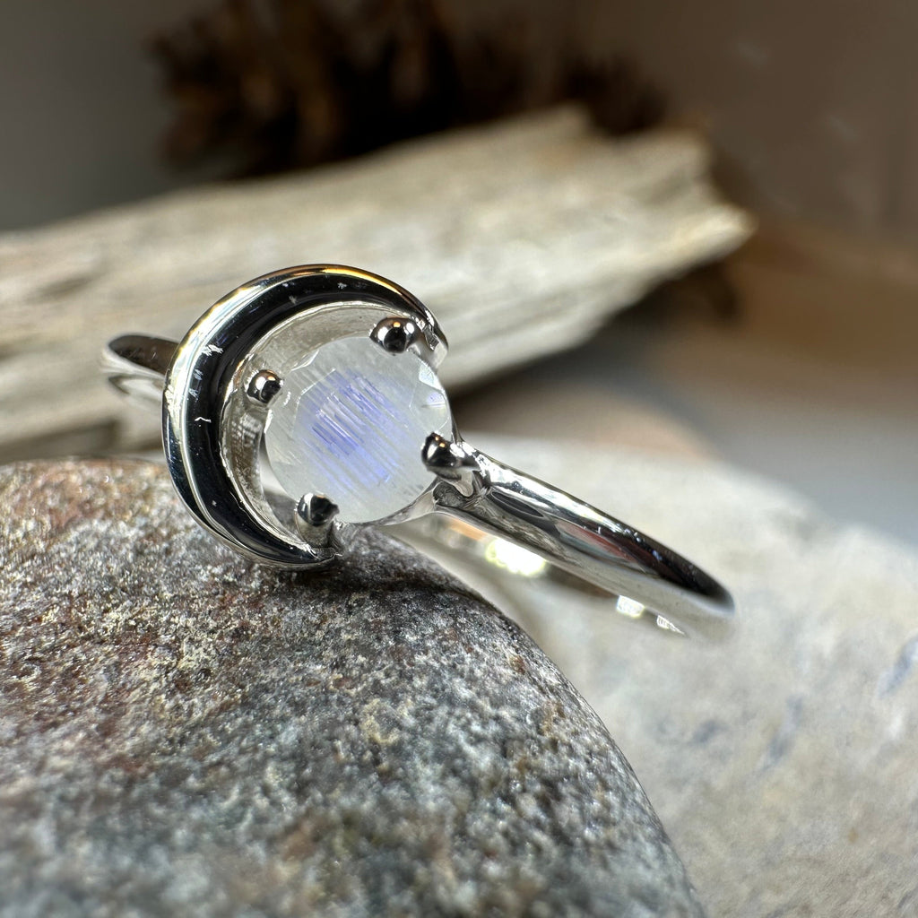 Ophelia Crescent Moon Ring