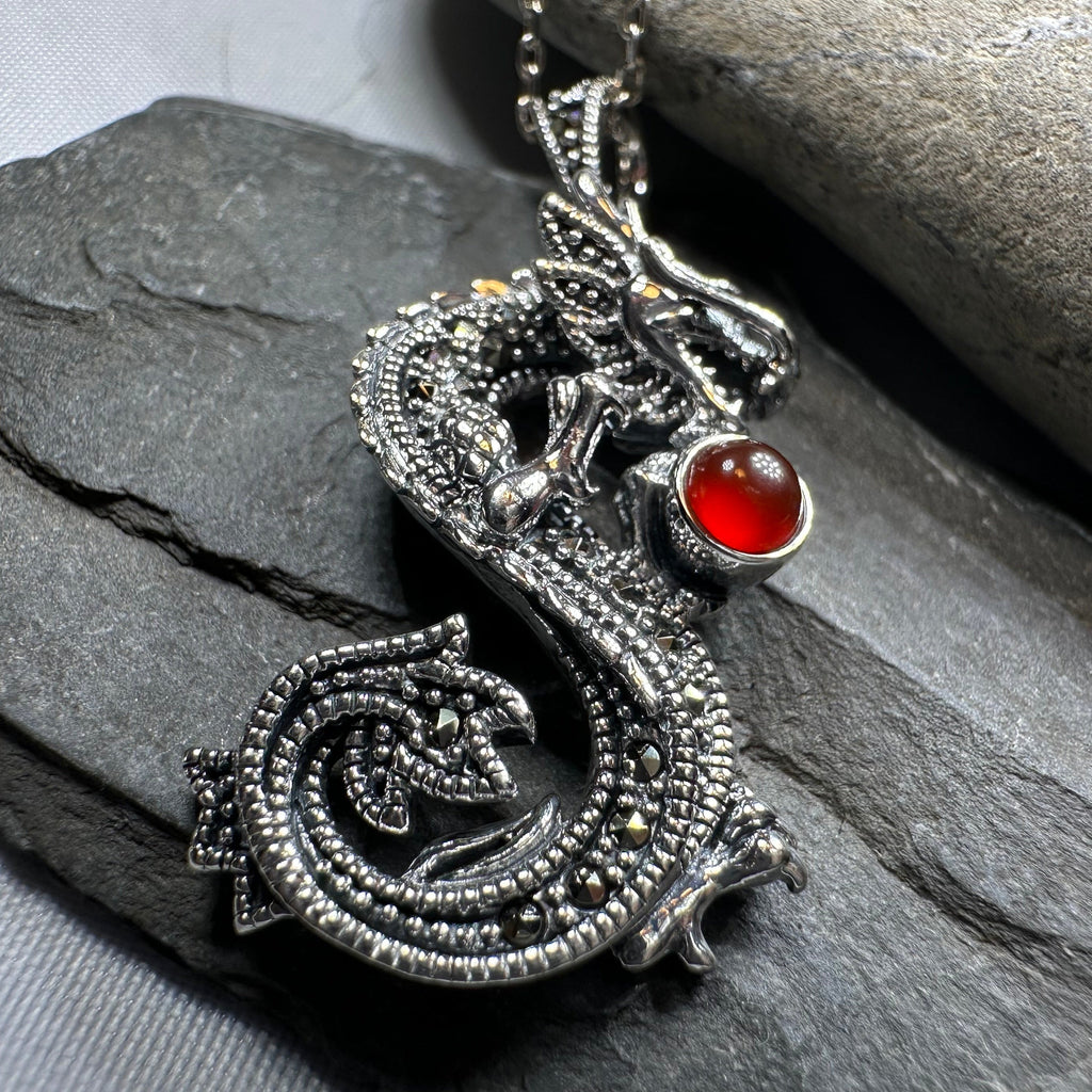 Keith Jack Celtic Dragon Necklace