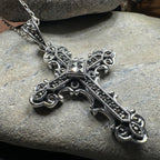 Scottish Skinnet Cross Necklace