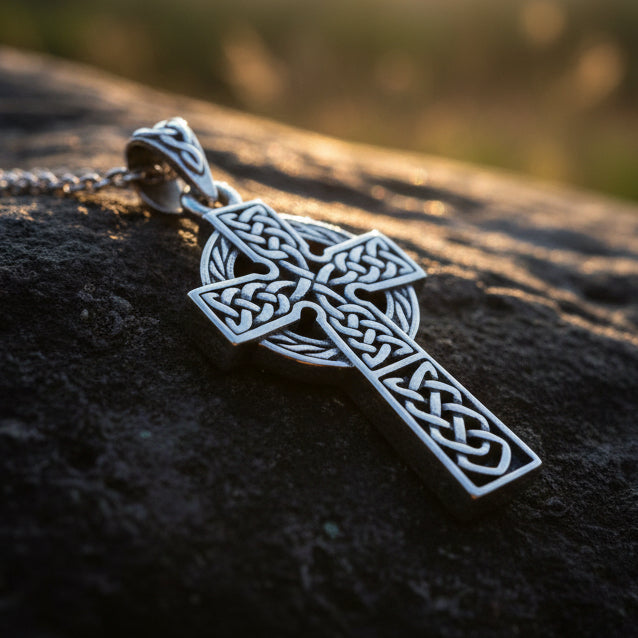 Chay Celtic Cross Necklace