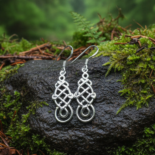 Iorna Celtic Dragon Earrings