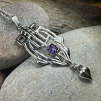 Scottish Mackintosh Thistle Necklace
