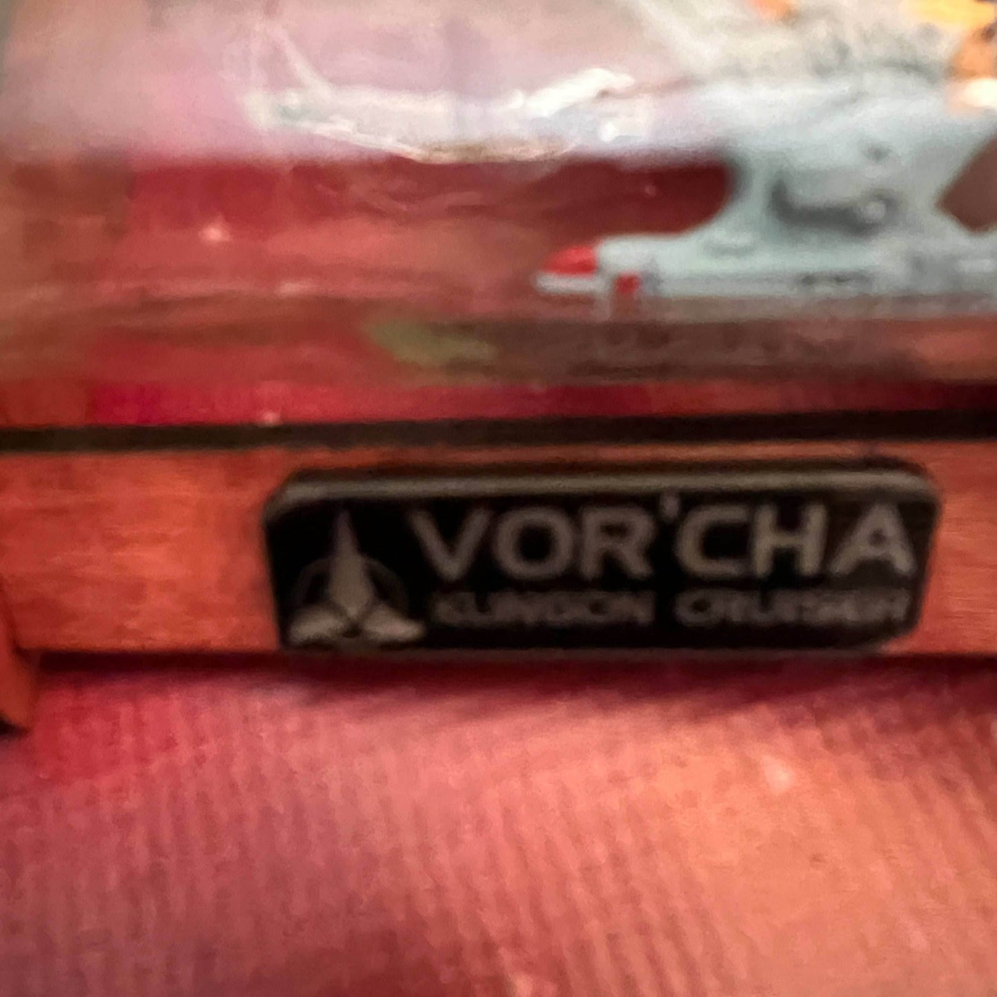 Star Trek Klingon Vorcha Cruiser Starship in a Bottle - 