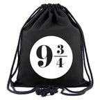 Harry Potter Drawstring Bag Backpack Canvas Backpack for men and women