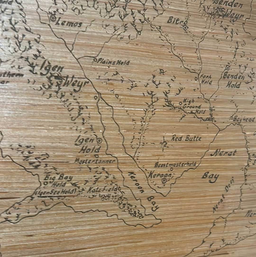 Dragonriders of Pern Map - SM