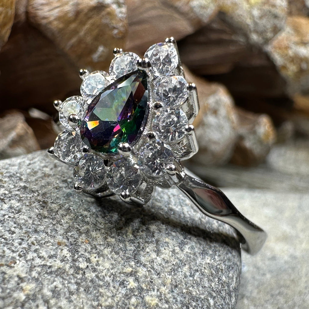 Celtic Vines Moonstone Ring