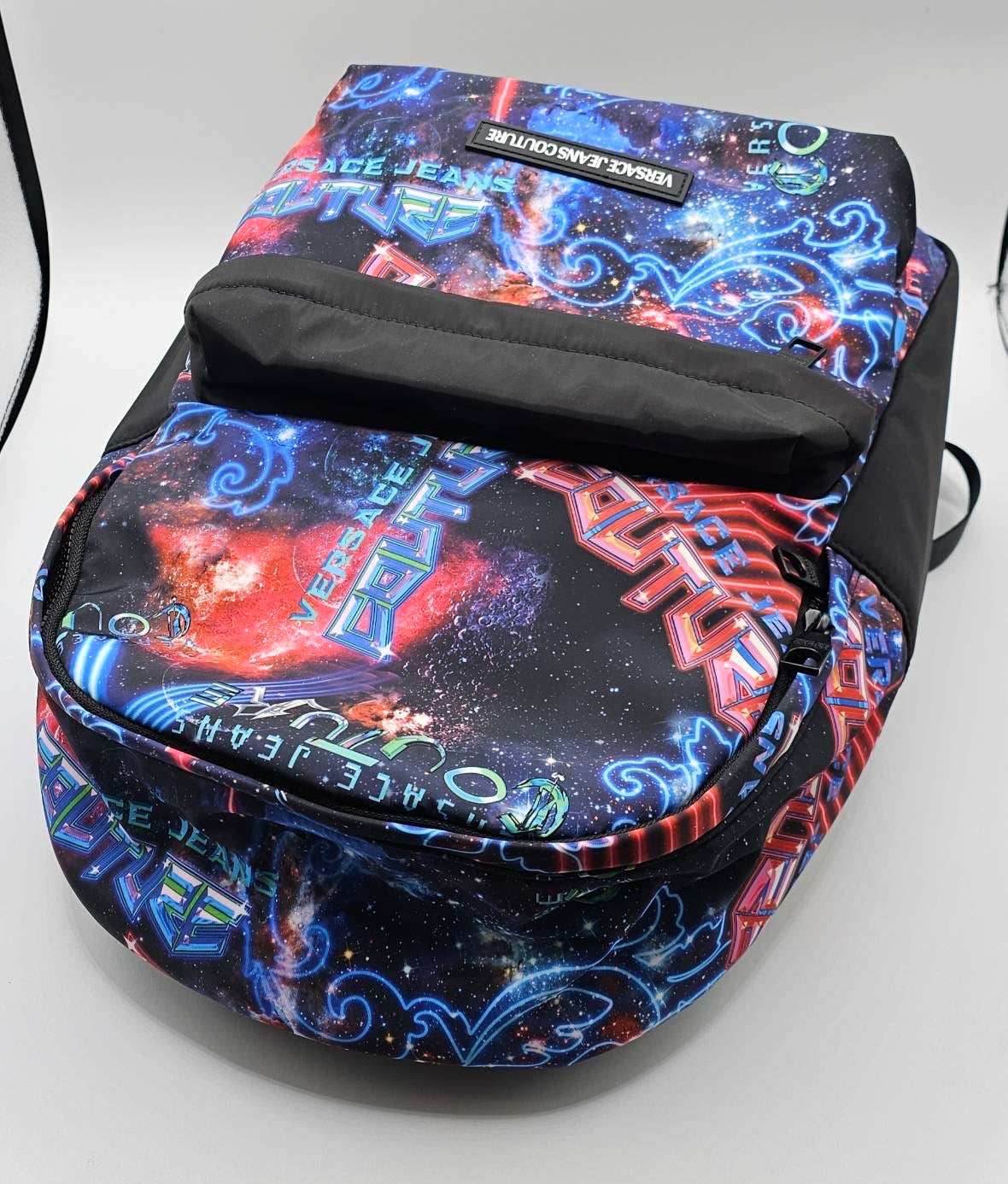 Versace Jeans Couture Logo Space Print Backpack - 