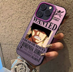 Luffyss Fourth Fifth Gear One Pieces Phone Case For iPhone 15 14 13 12 11 Pro Max X XR 8 7 Plus Candy Matte Shockproof Back Cover