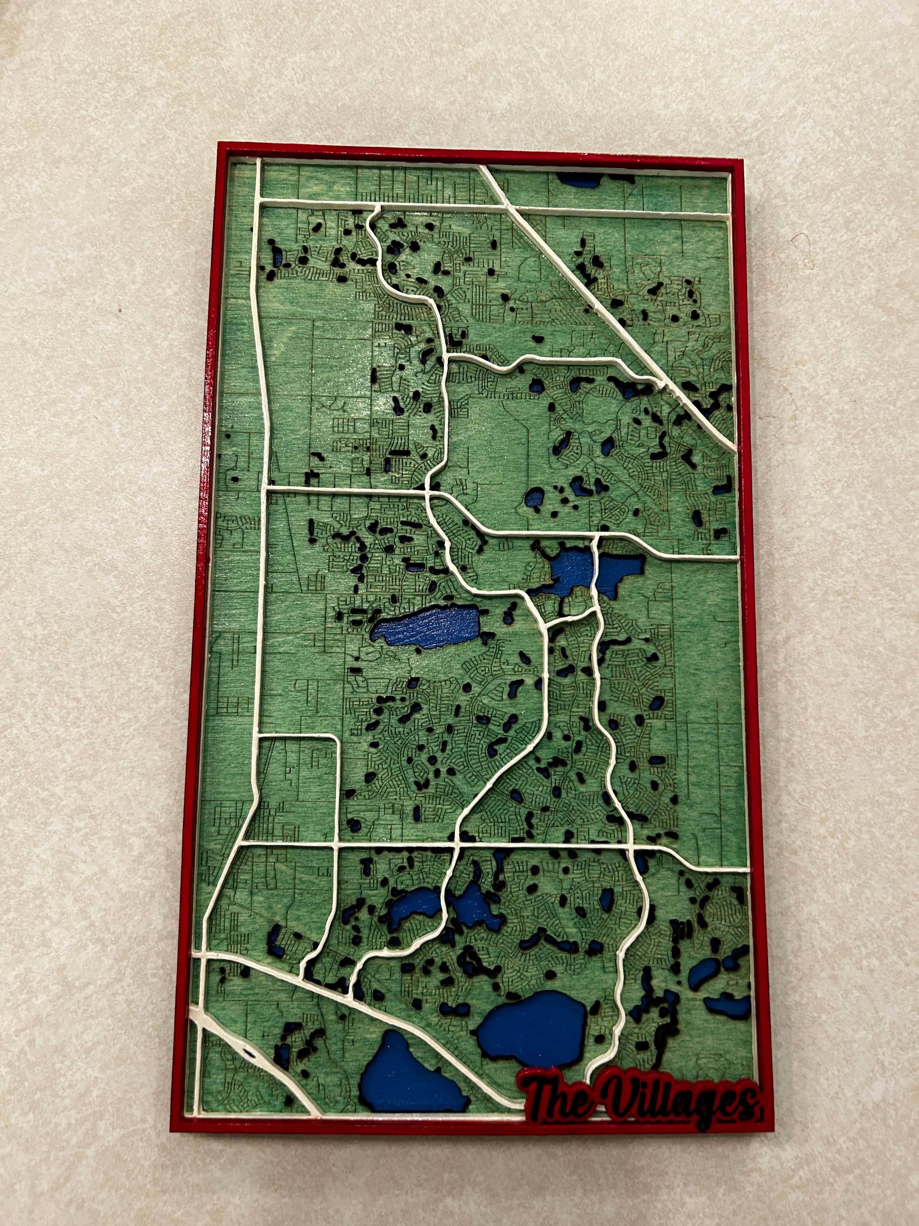 The Villages Map - 