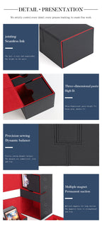 Leather Planet Card Wanzhi Card Multifunctional Game Peripheral Card Collection Box Game Card Box