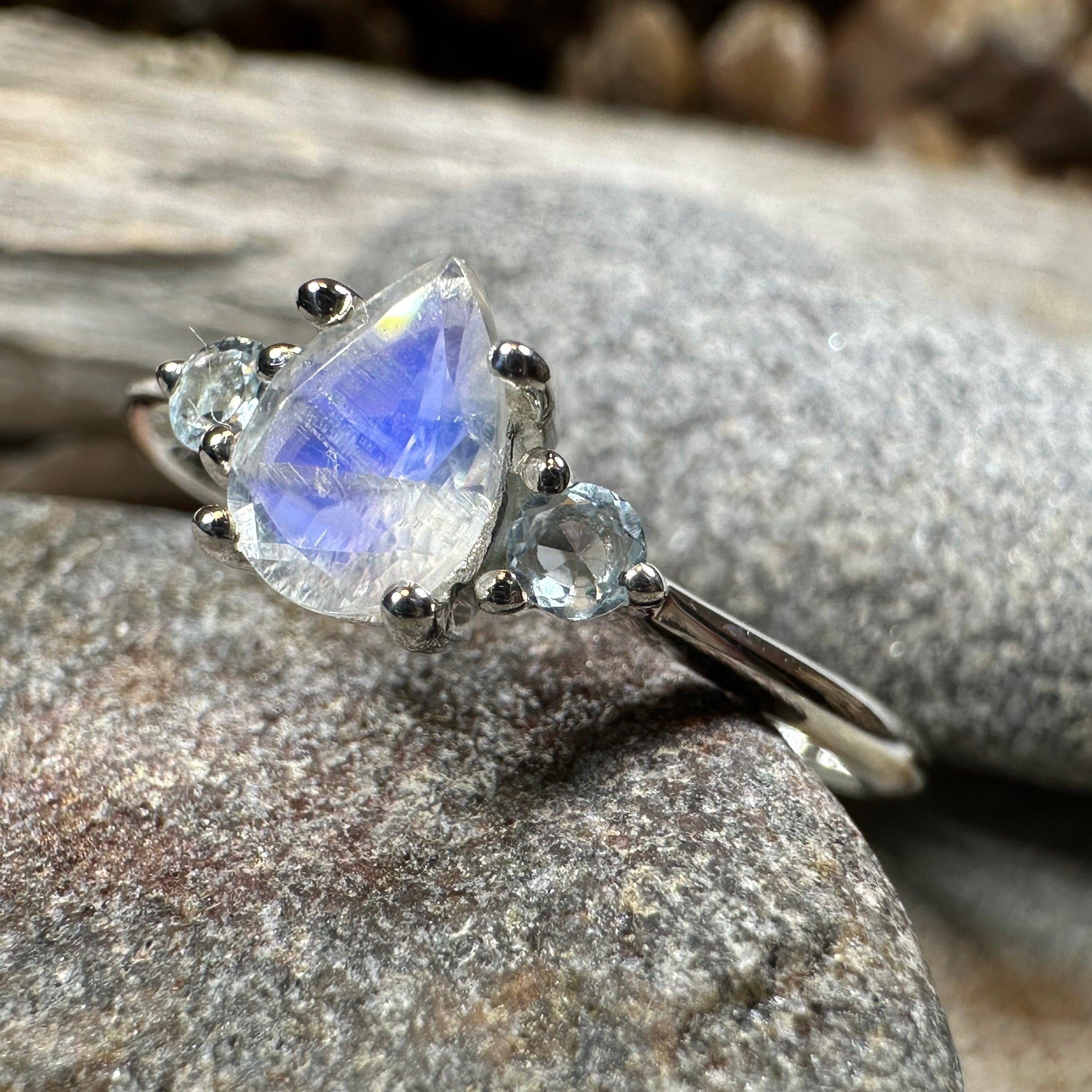 Rylena Moonstone Ring