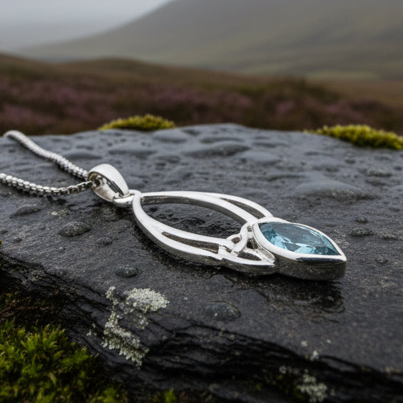 Vanessa Trinity Knot Necklace