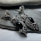 Marcasite Bee Earrings