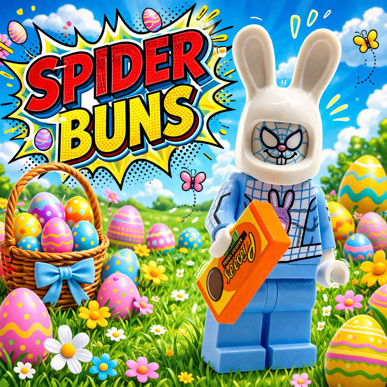 SPIDER-BUNS Minifig