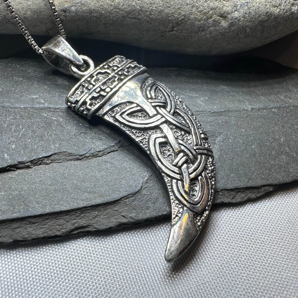 Celtic Wolf Claw Necklace - 