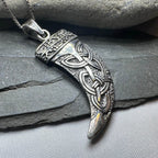 Celtic Wolf Claw Necklace - 