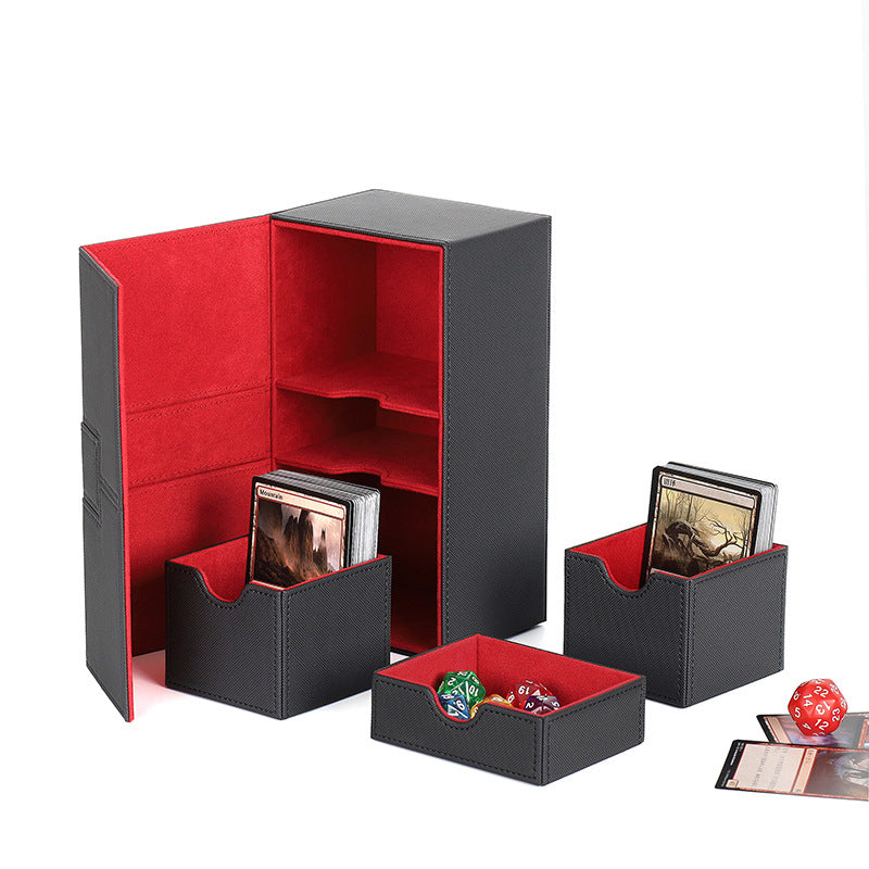 Leather Planet Card Wanzhi Card Multifunctional Game Peripheral Card Collection Box Game Card Box