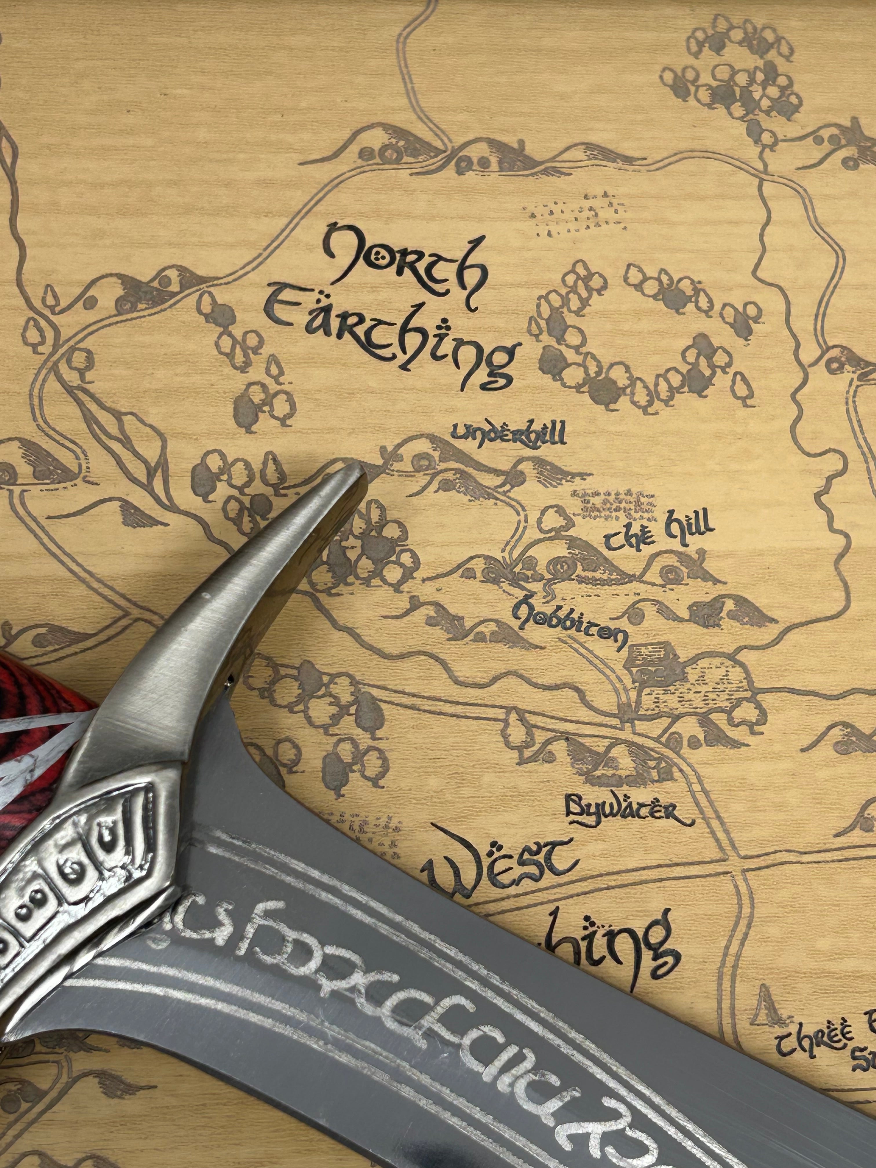 LOTR Map of the Shire | Middle Earth