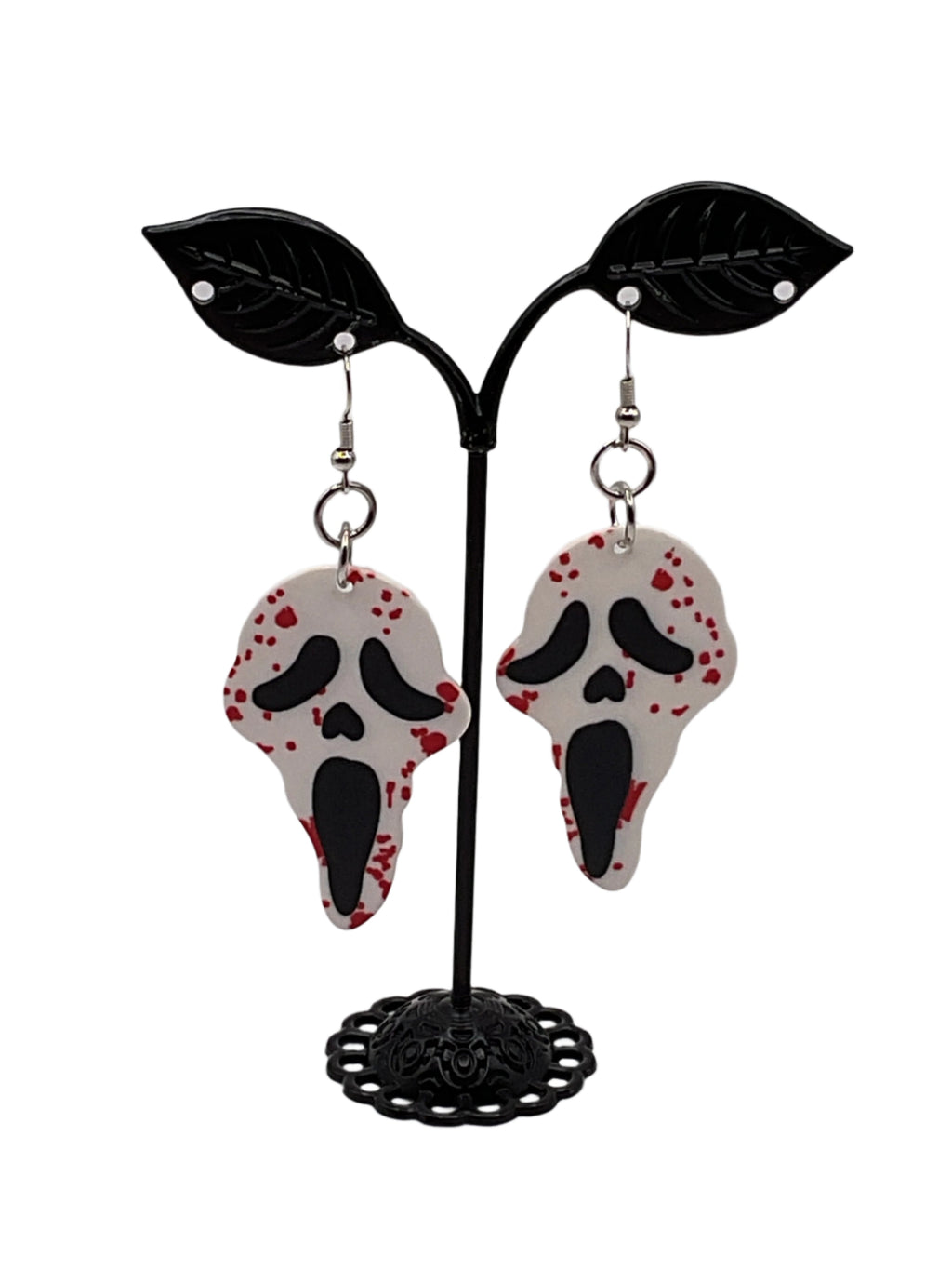 Scream earrings 3